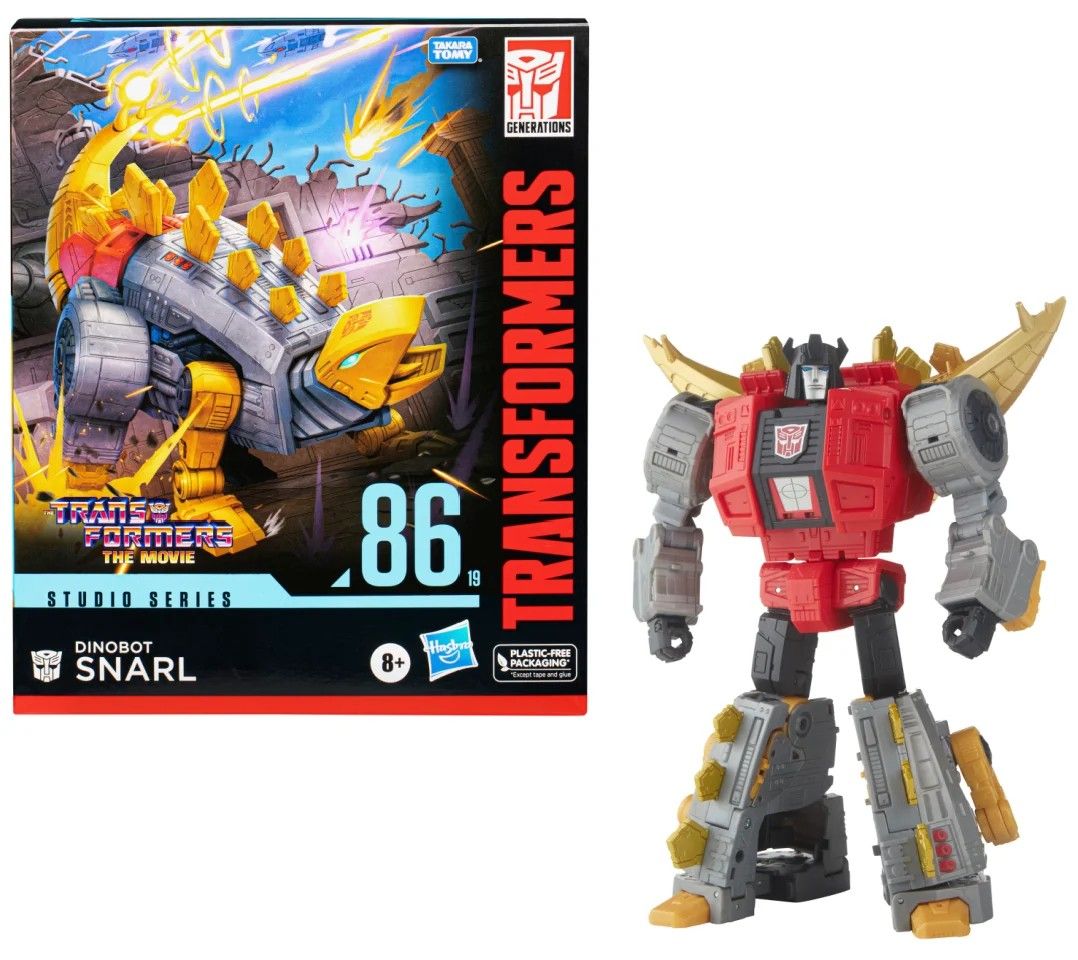 Transformers Studio Series Leader 86-19 Dinobot Snarl Converting