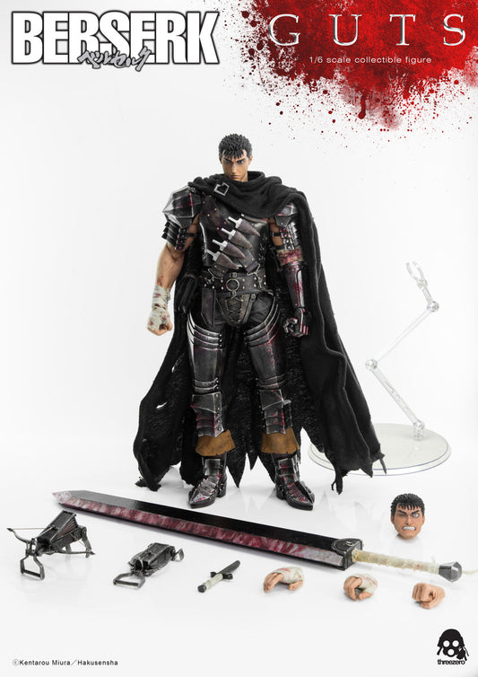 最新貨品 Threezero 1/6 Berserk Guts Black Swordsman 烙印戰士 格斯 黑色劍士