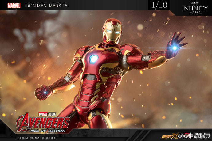 中動玩具 ZD Toys 1/10 Iron Man Mark XLV Figure