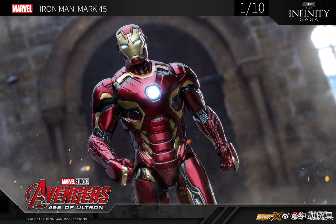 中動玩具 ZD Toys 1/10 Iron Man Mark XLV Figure