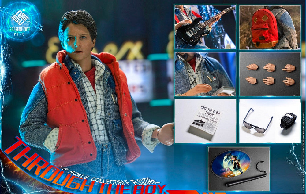 Present Toys SP21 1/6 Back To The Future 回到未來 Time Travel Man Figure