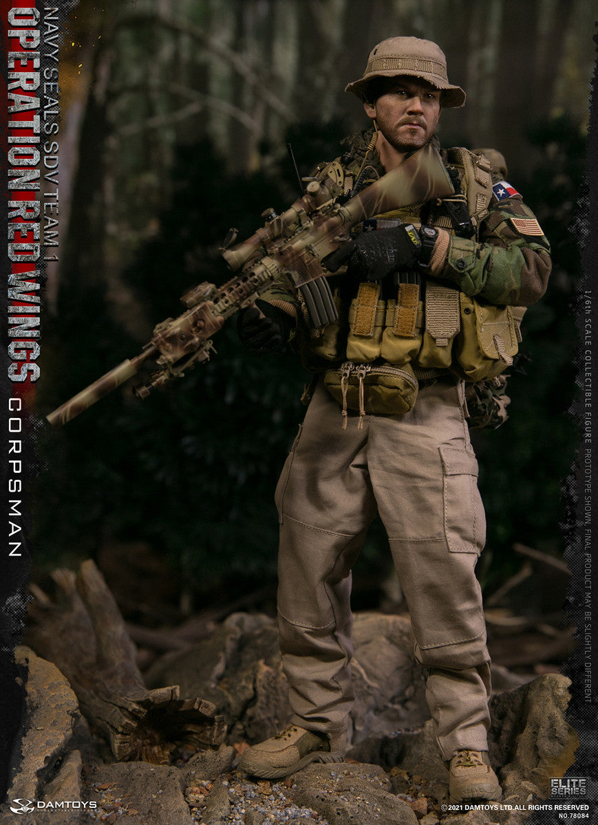 DAMTOYS 78084 Operation Red Wings NAVY SEALS SDV TEAM 1 Corpsman 1/6 Figure 海豹特種部隊醫務兵