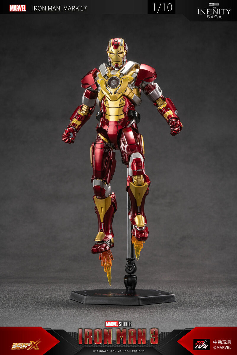 中動玩具 ZD Toys 1/10 Iron Man 3 Mark 17