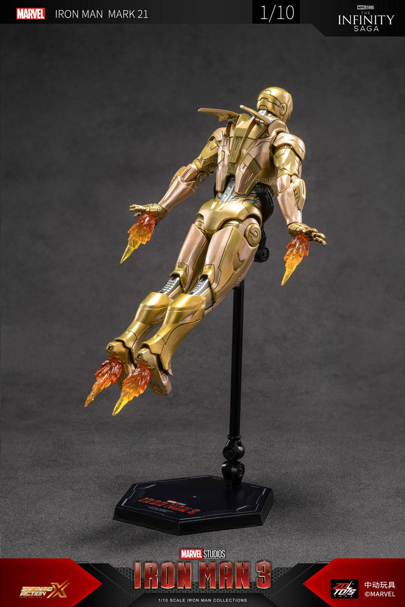 中動玩具 ZD Toys 1/10 Iron Man 3 Mark 21