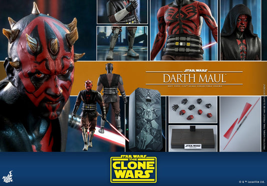 Hot Toys TMS024 Darth Maul Star Wars The Clone Wars 星球大戰 複製人之戰 達斯魔