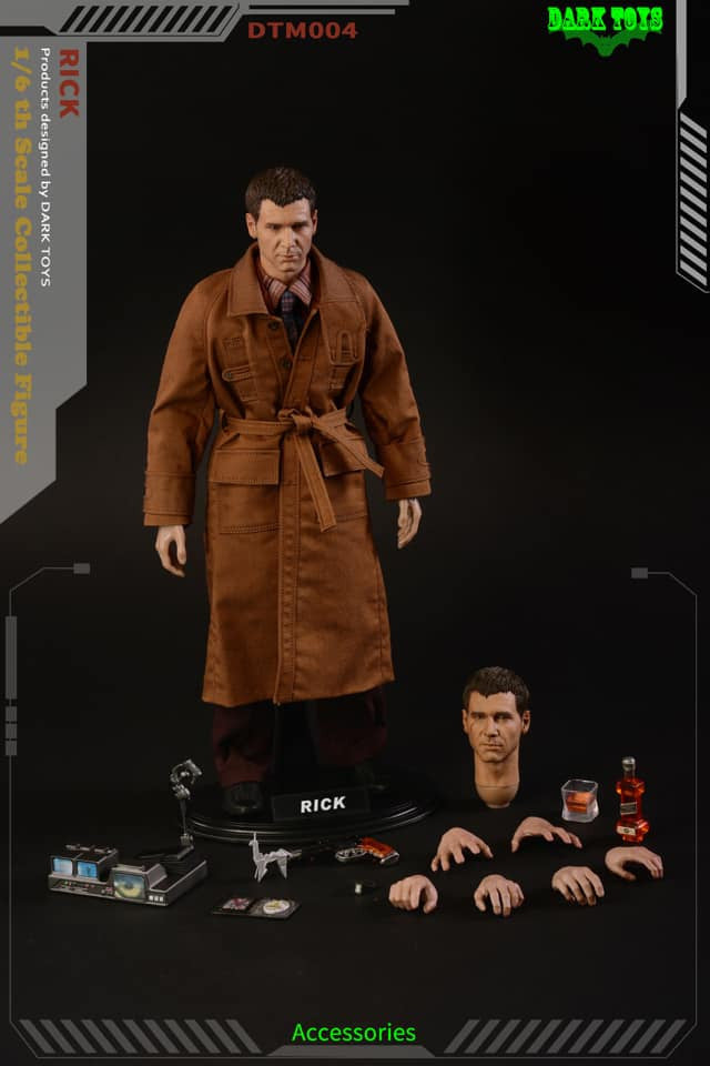 DARK TOYS DTM004 1/6 RICK Figure (DX Edition)