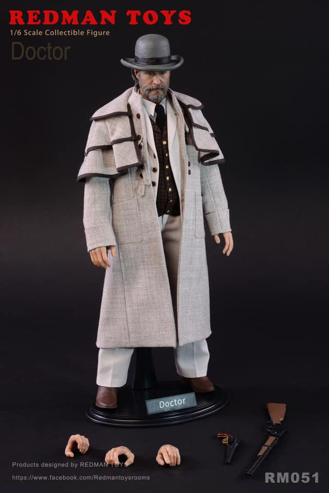 REDMAN TOYS RM051 Django Doctor 1/6 Figure