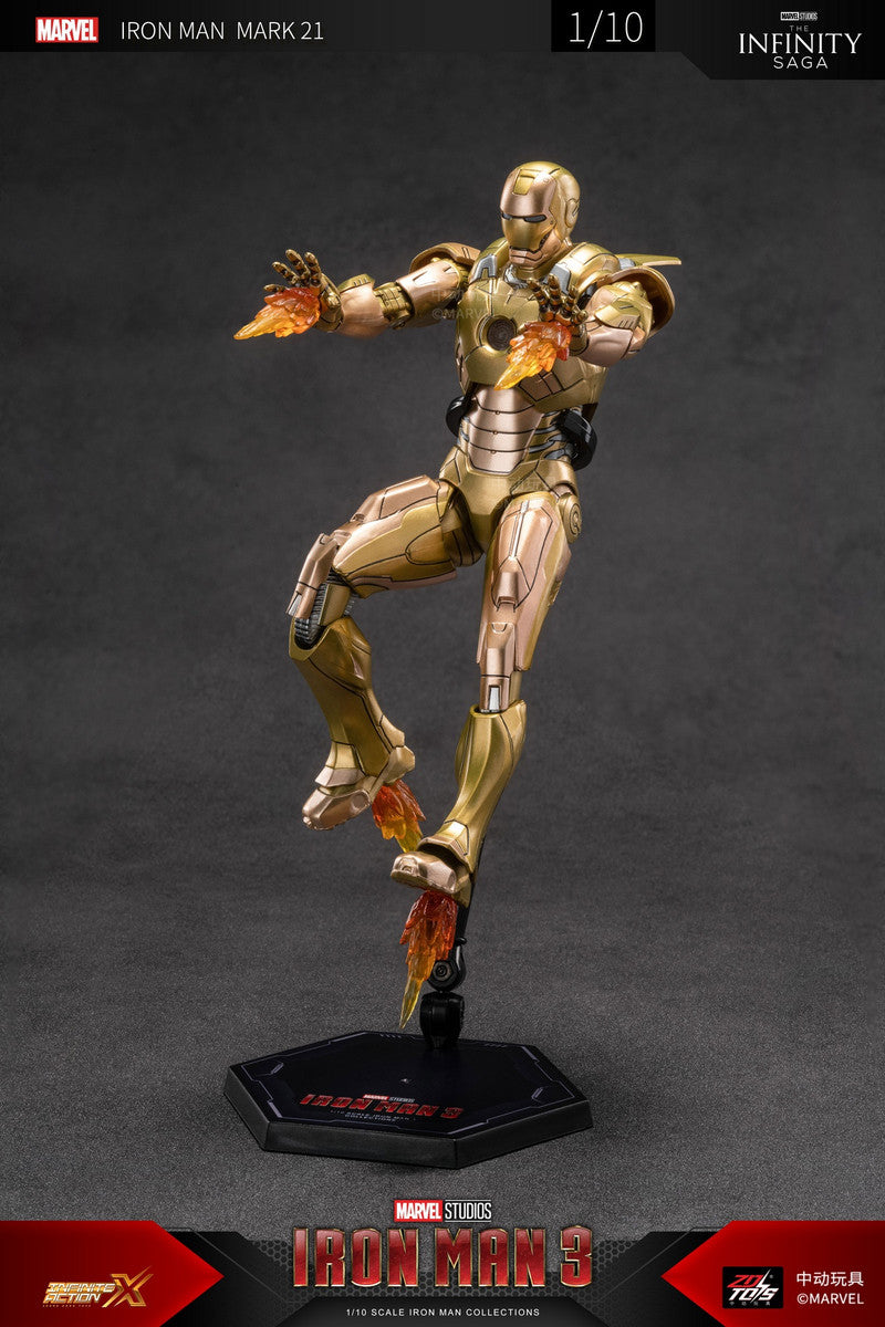 中動玩具 ZD Toys 1/10 Iron Man 3 Mark 21