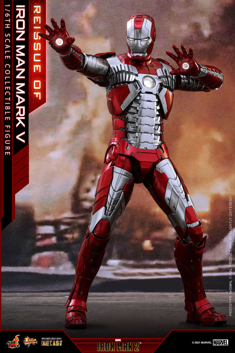 Hot Toys MMS400D18 Iron Man Mark V Diecast 鐵甲奇俠2 Reissue 