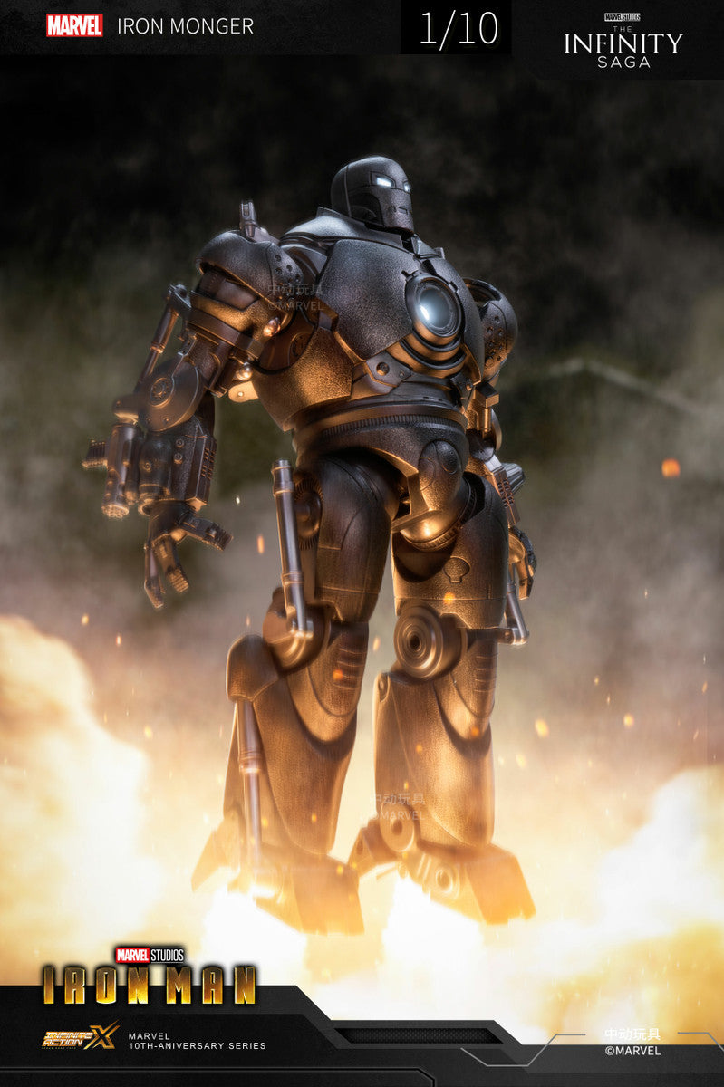 中動玩具 ZD Toys 1/10 Iron Monger LED 發光版 Figure