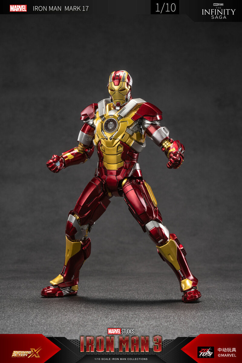 中動玩具 ZD Toys 1/10 Iron Man 3 Mark 17