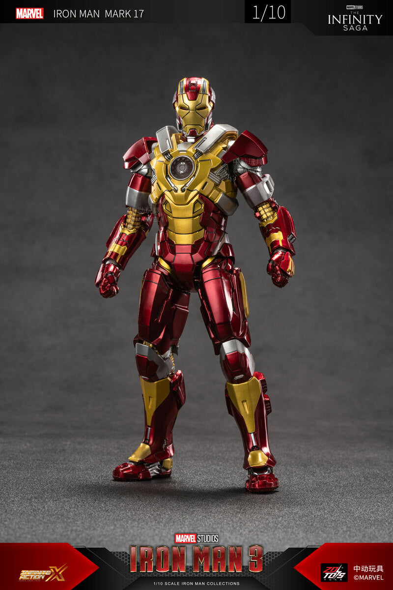 中動玩具 ZD Toys 1/10 Iron Man 3 Mark 17