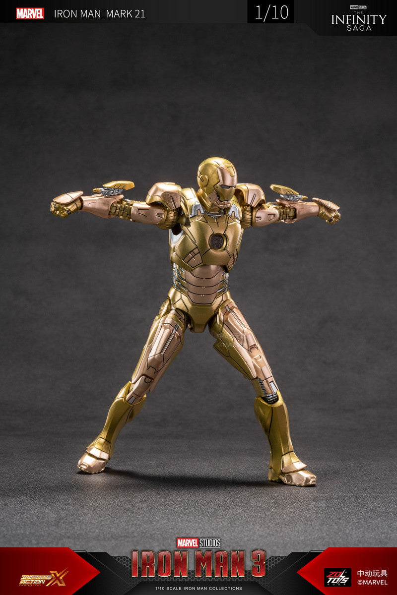 中動玩具 ZD Toys 1/10 Iron Man 3 Mark 21