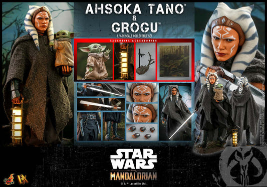 Hot Toys DX21 Ashoka Tano & Grogu Set Star Wars The Mandalorian 星球大戰 曼達洛人 亞蘇卡與小尤達