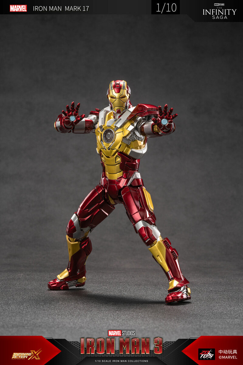 中動玩具 ZD Toys 1/10 Iron Man 3 Mark 17