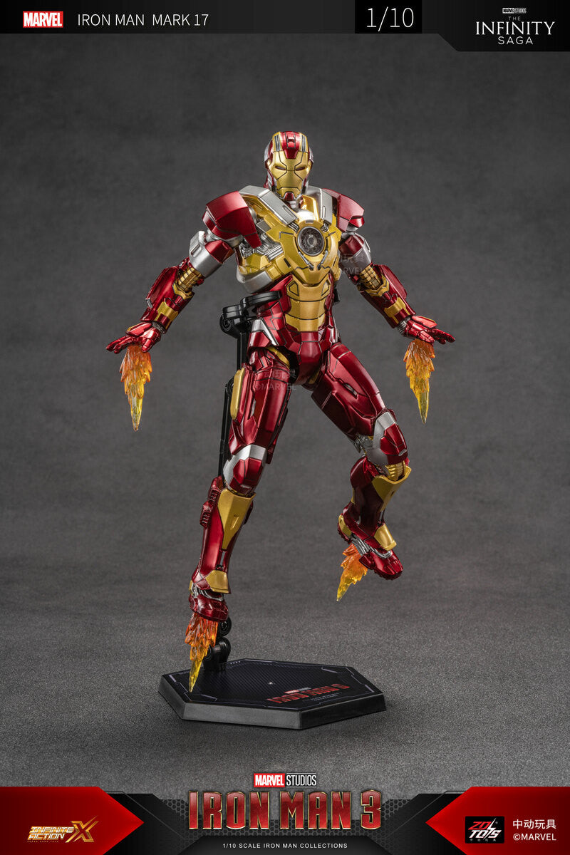 中動玩具 ZD Toys 1/10 Iron Man 3 Mark 17