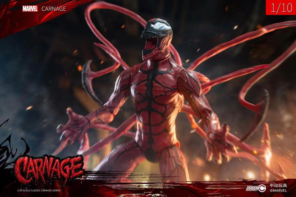 中動玩具 ZD Toys 1/10 Carnage Figure