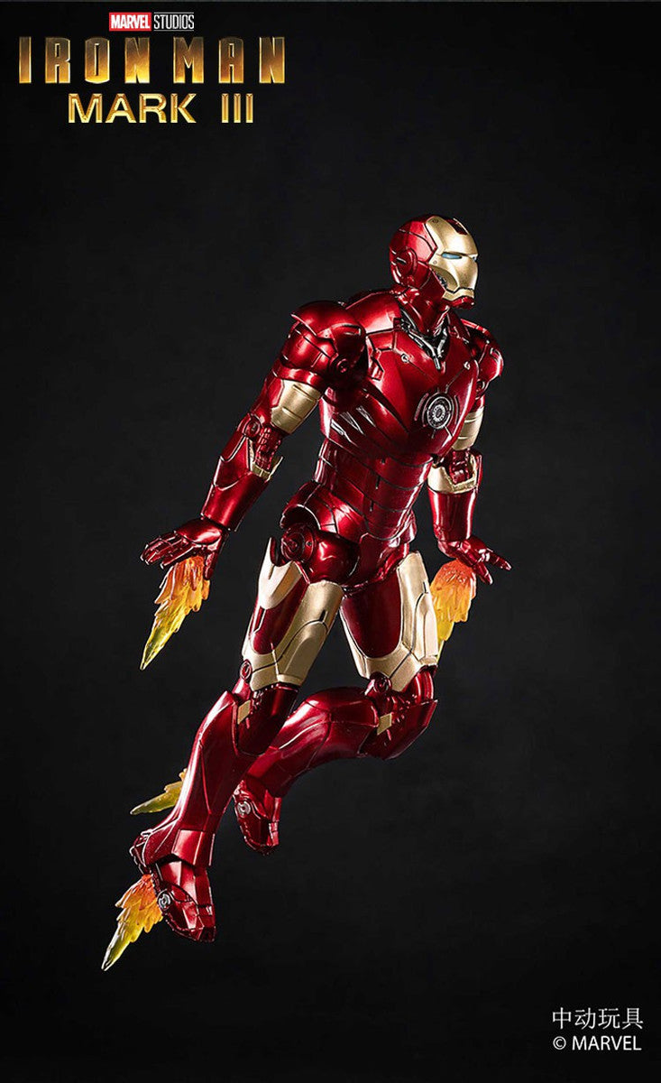 中動玩具 ZD Toys 1/10 Iron Man Mark III Figure