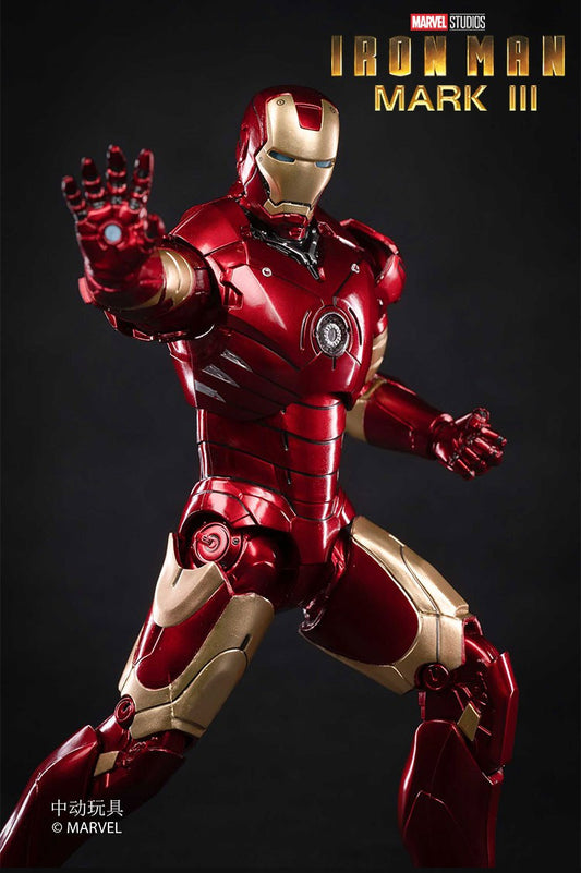 中動玩具 ZD Toys 1/10 Iron Man Mark III Figure