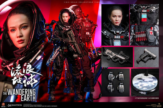 DAMTOYS DMS036 1/6 The Wandering Earth CN171-11 Rescue Unit Zhou Qian 流浪地球 CN171-11救援小隊醫療兵周倩 Figure