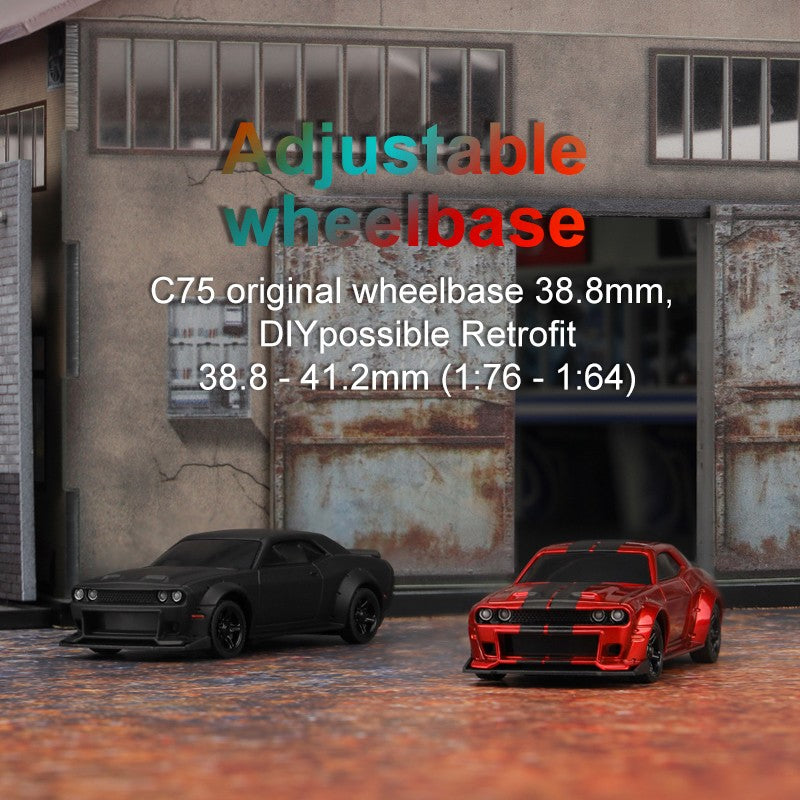 Turbo Racing 1:76 超迷你遙控車 C75 On-road Car