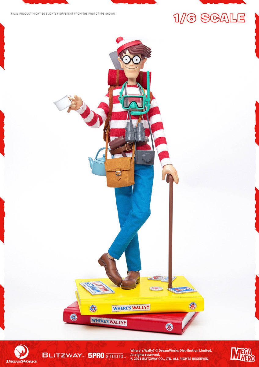 Blitzway × 5PRO STUDIO 1/6 Where is Wally 威利在哪 MEGAHERO Figure