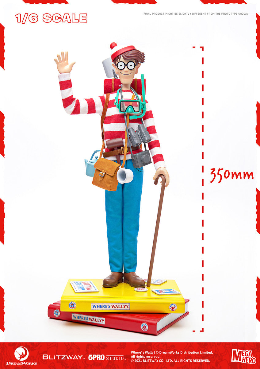 Blitzway × 5PRO STUDIO 1/6 Where is Wally 威利在哪 MEGAHERO Figure