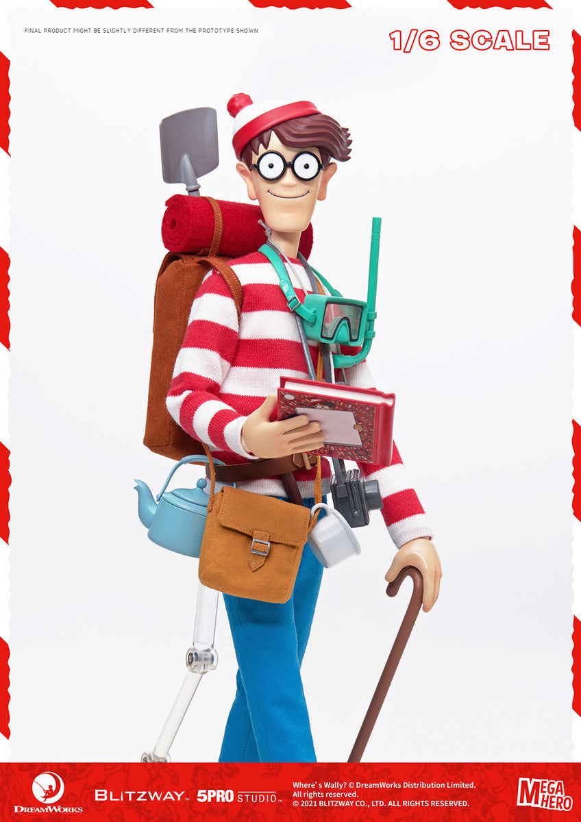 Blitzway × 5PRO STUDIO 1/6 Where is Wally 威利在哪 MEGAHERO Figure