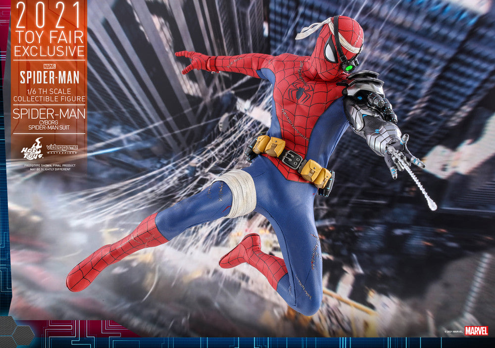 Hot Toys VGM51 Spider-Man (Cyborg Spider-Man Suit) 1/6 Figure