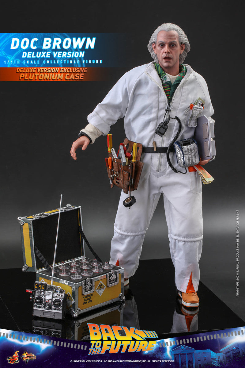 Hot Toys MMS610 Doc Brown (Deluxe Version) Back to The Future