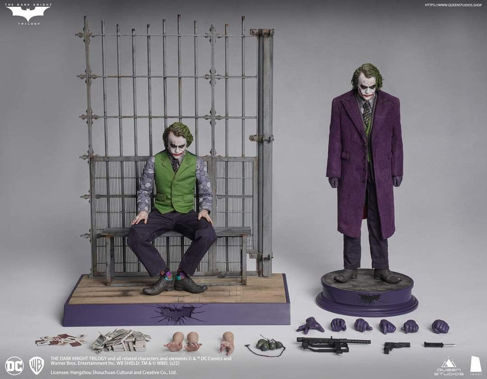 Queen Studios × INART 1/6 Joker 小丑 雙人膠髮版 可動人偶 Figure