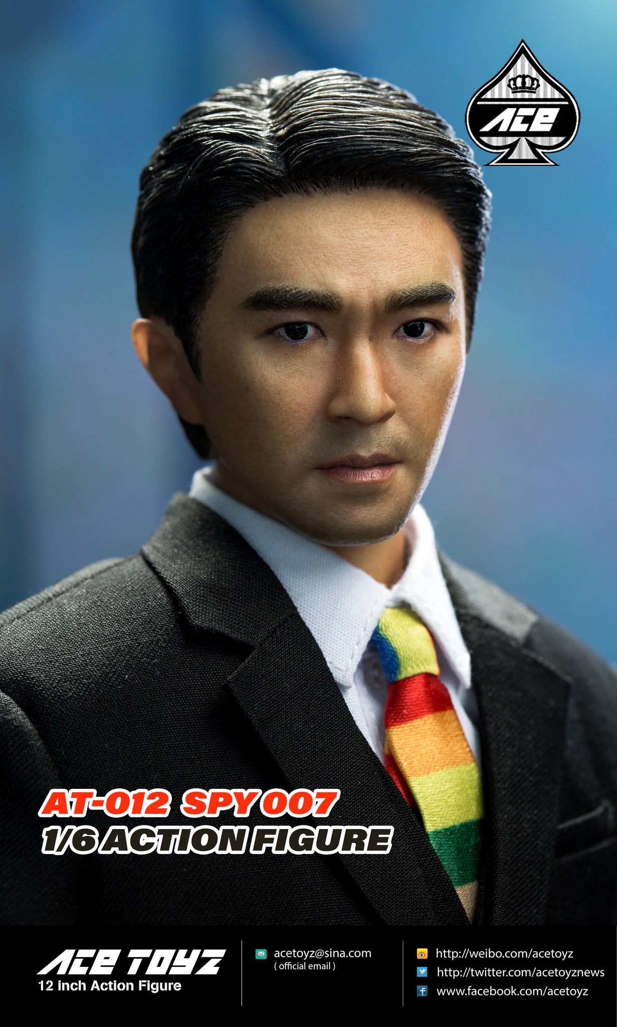 Ace Toyz AT-012  特務007 SPY 007 1:6 人偶