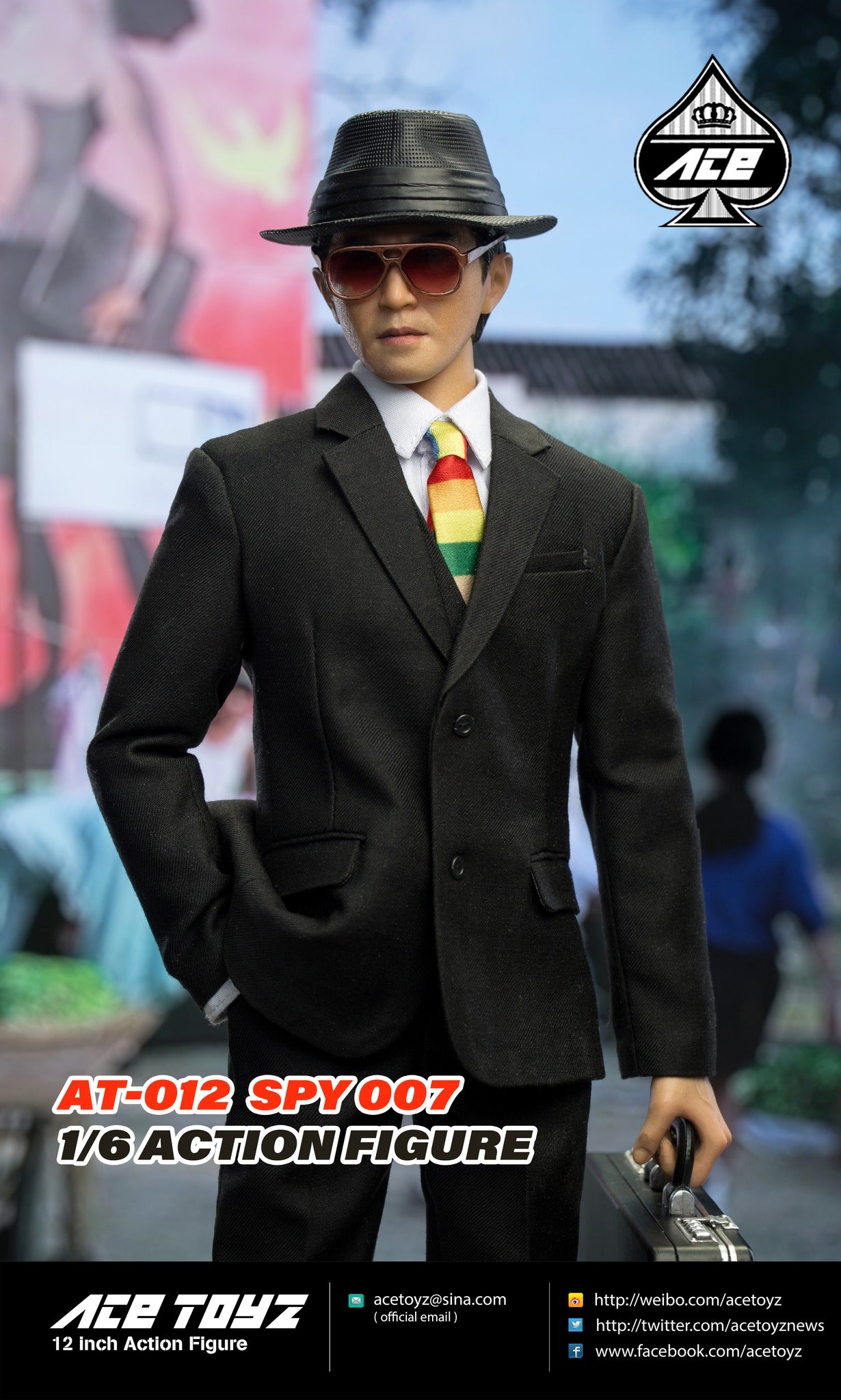 Ace Toyz AT-012  特務007 SPY 007 1:6 人偶