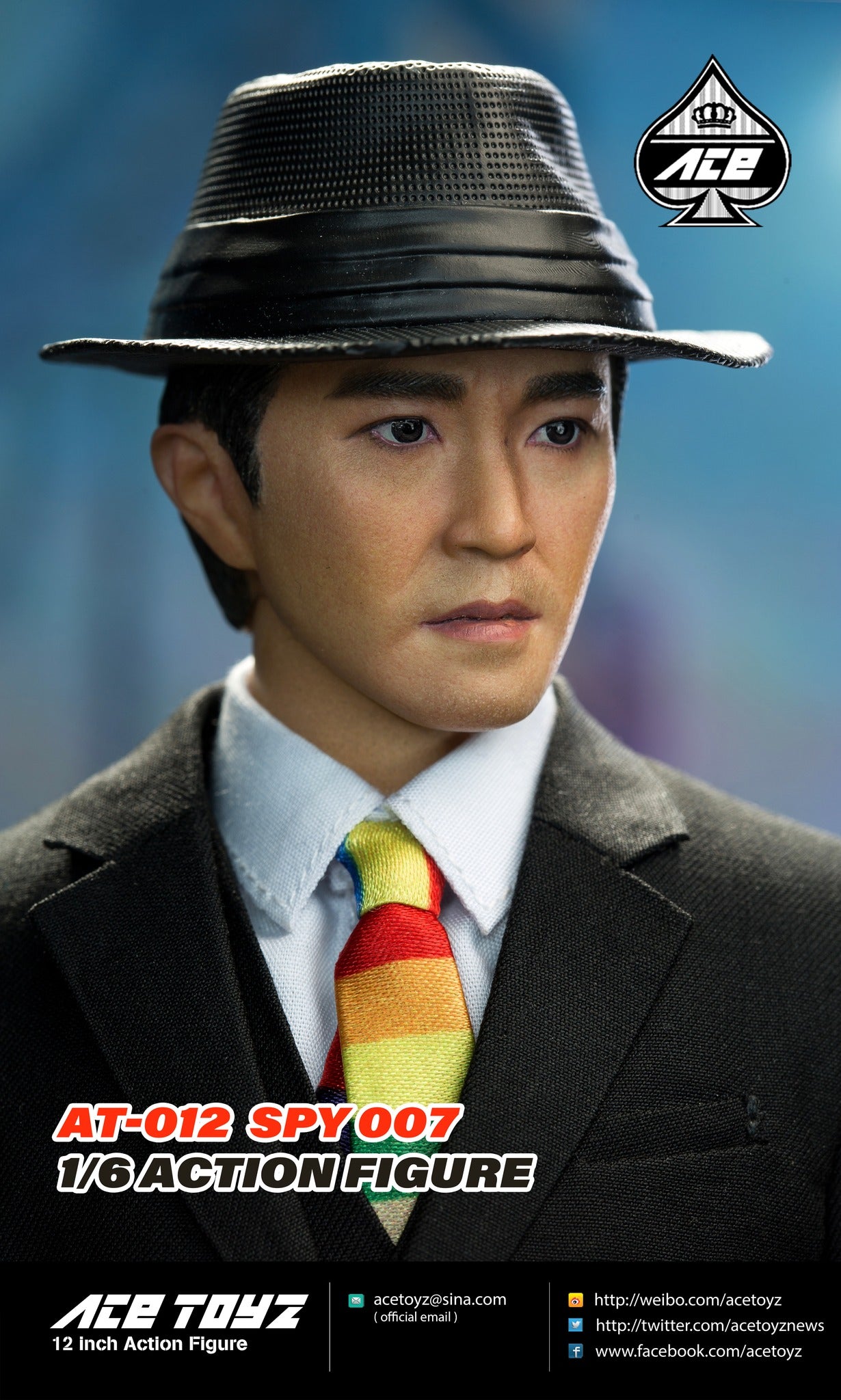 Ace Toyz AT-012  特務007 SPY 007 1:6 人偶