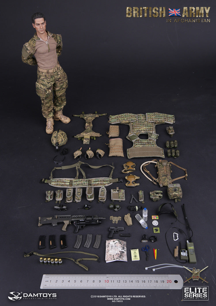 DAMTOYS 78033 BRITISH ARMY IN AFGHANISTAN ACTION 1/6 Figure