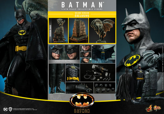 Hot toys MMS693 Batman 1989 (Deluxe Version) 蝙蝠俠 豪華版