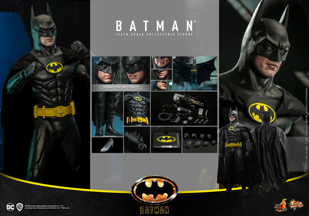 Hot toys MMS692 Batman 1989 蝙蝠俠  普通版