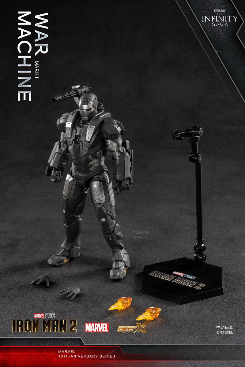 中動玩具 ZD Toys 1/10 Iron Man War Machine Mark I Figure