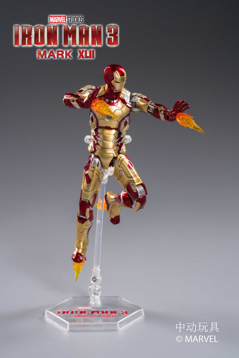 中動玩具 ZD Toys 1/10 Iron Man 3 Mark 42 XLII LED 發光版