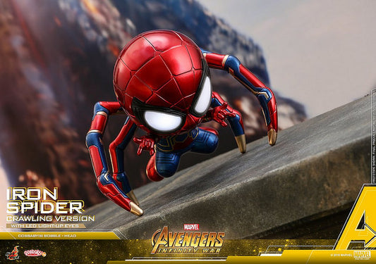 Hot Toys Cosbaby Bobble head COSB431 Avengers: Infinity War Iron Spider Crawling Version (Light Up Function) 發光版蜘蛛俠