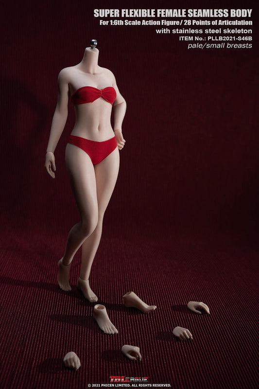 Tbleague S46B 1/6 细胸 包膠女素體 seamless Female body