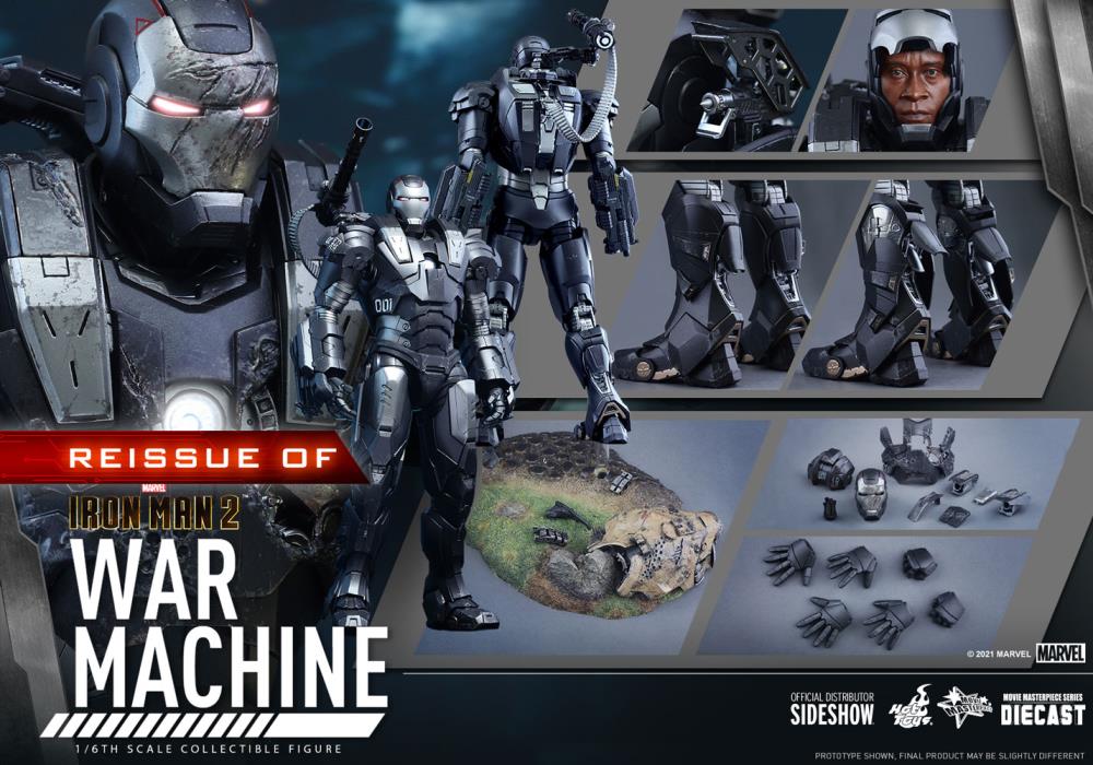 Hot Toys MMS331 War Machine Mark 1 Iron Man 2 Reissue 再版