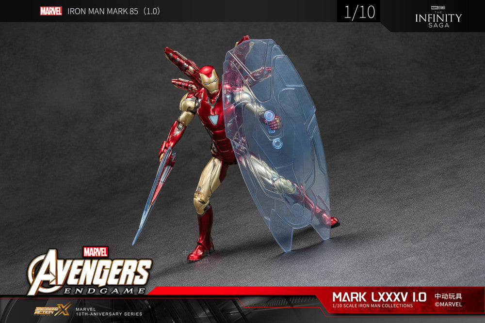 中動玩具 ZD Toys 1/10 Iron Man Mark LXXXV MK85  Figure