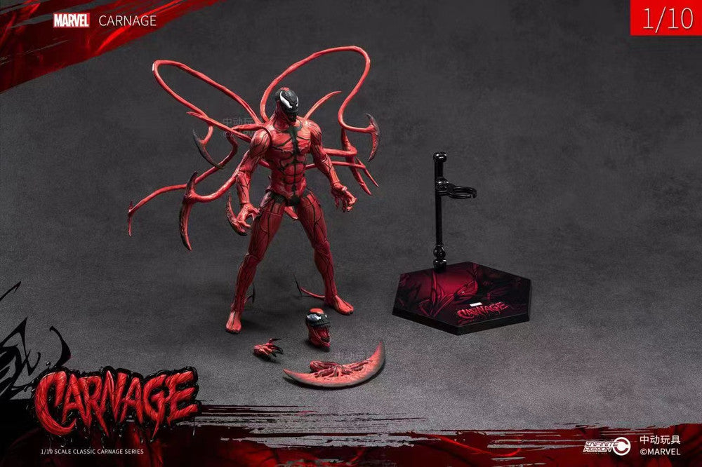 中動玩具 ZD Toys 1/10 Carnage Figure