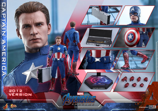 Hot Toys MMS563《復仇者聯盟4：終局之戰》美國隊長 (2012年版) Captain America