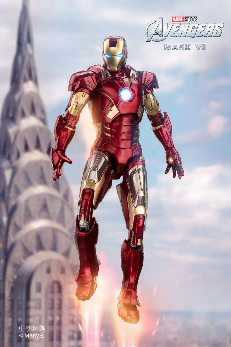 中動玩具 ZD Toys 1/10 Iron Man Mark VII Figure