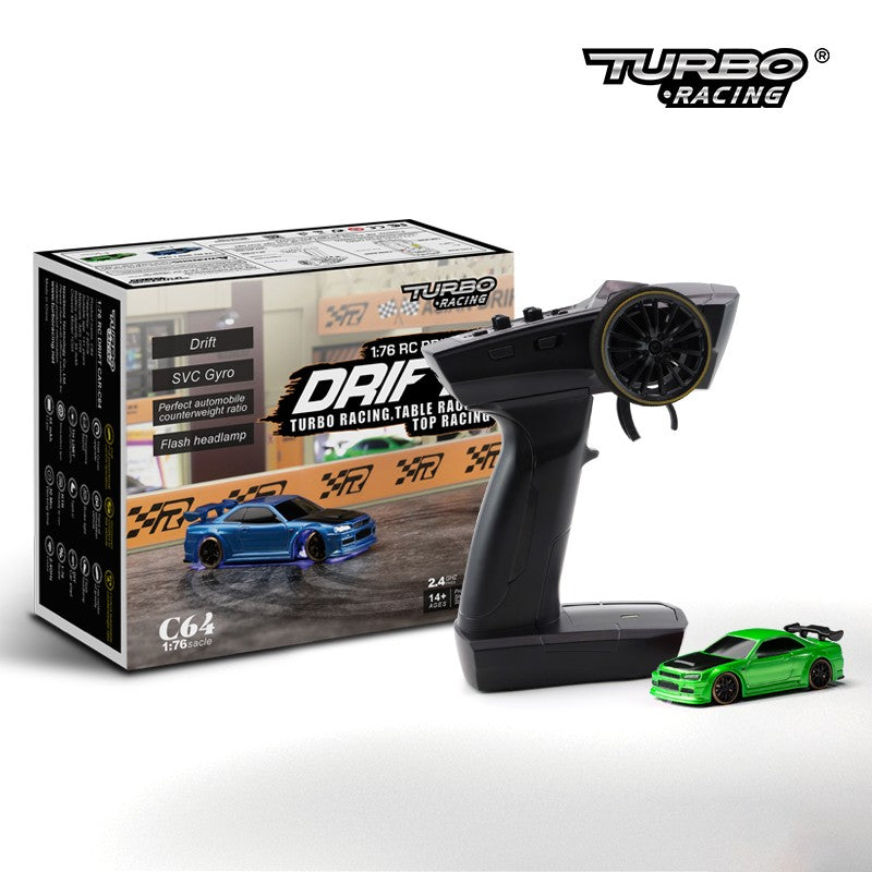 Turbo Racing 1:76 超迷你遙控車 C64 Drift Car