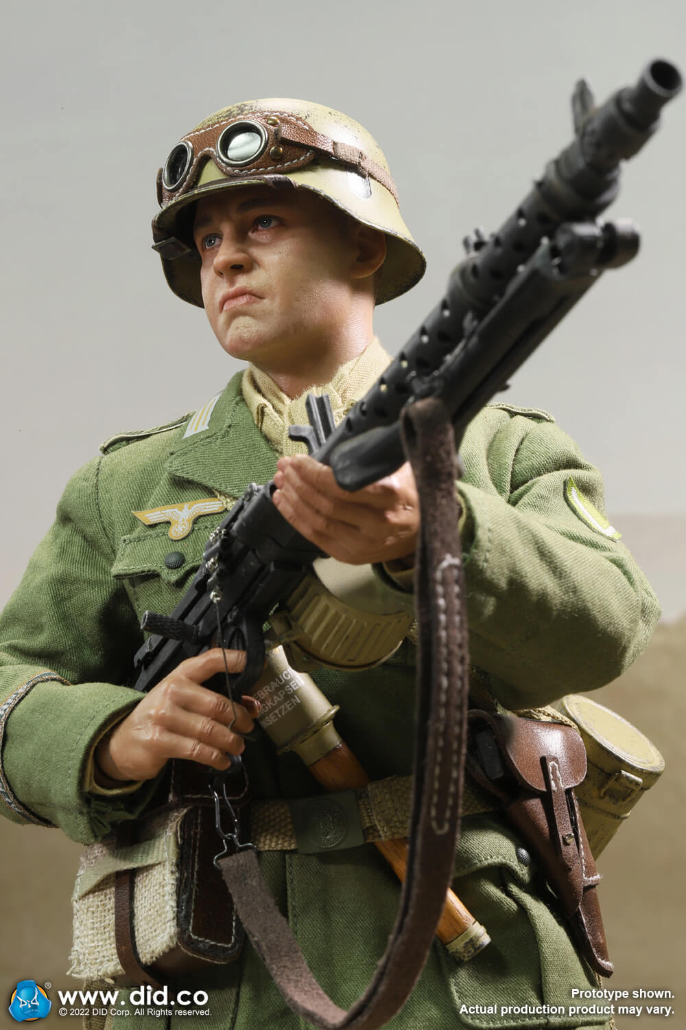 DID D80158 WWII German Africa Corps WH MG34 Gunner Bialas 1/6 Figure