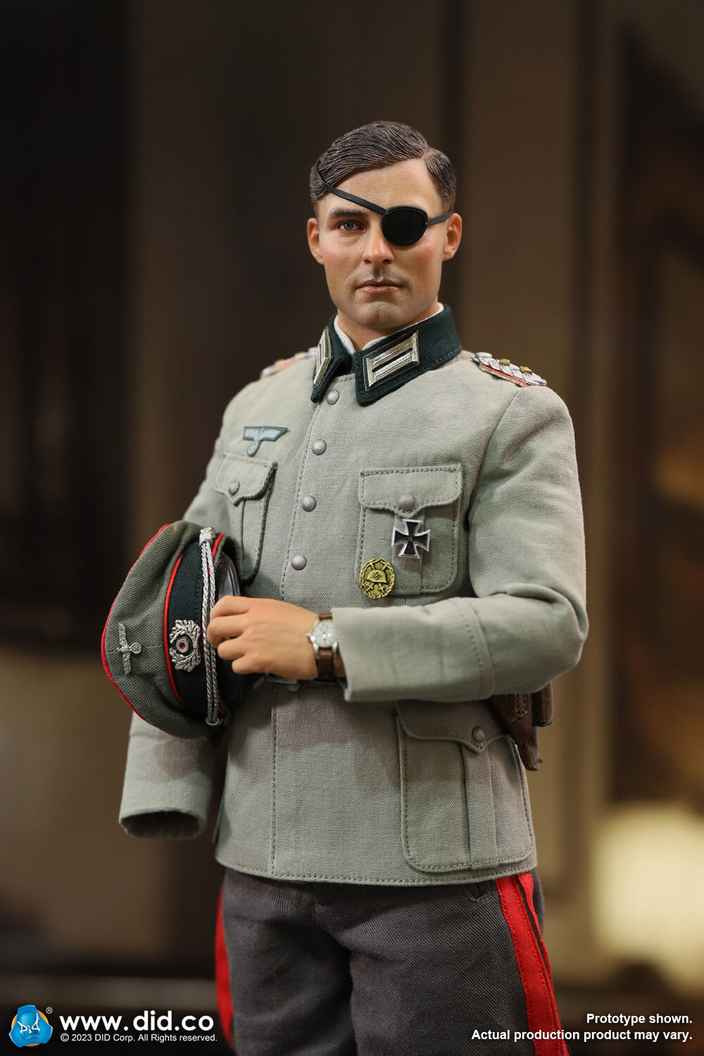 DID D80162 Oberst I.G. Claus Von Stauffenberg OPERATION VALKYRIE 1/6 Figure