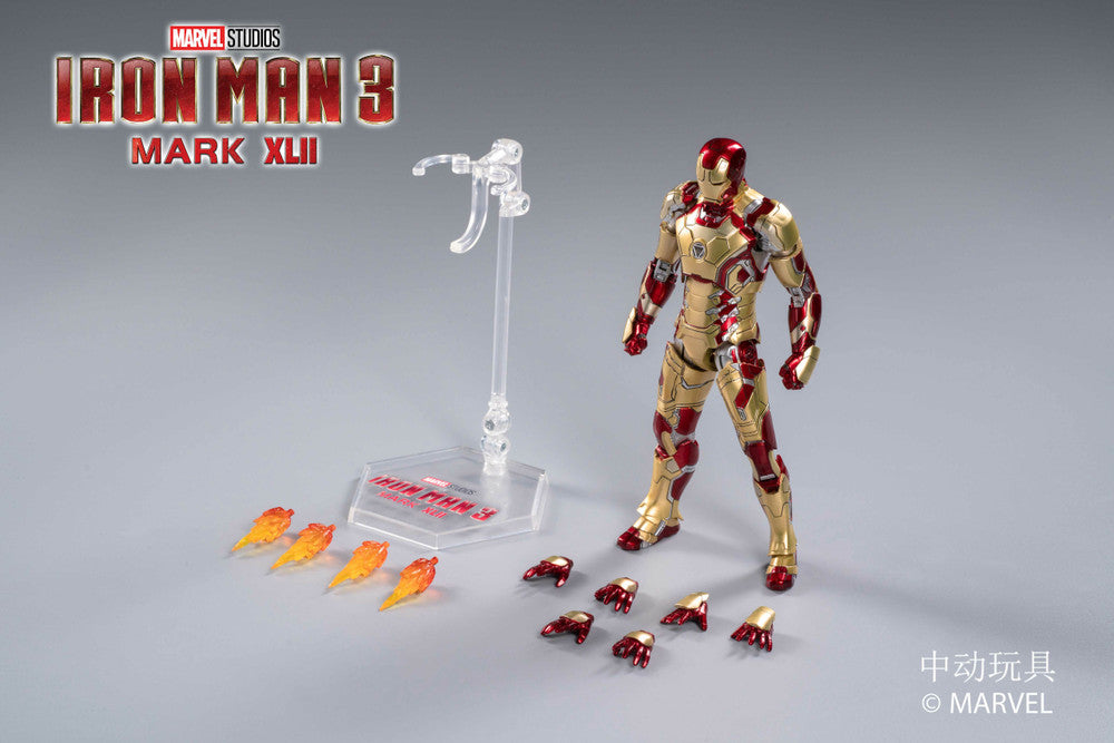 中動玩具 ZD Toys 1/10 Iron Man Mark XLII Figure